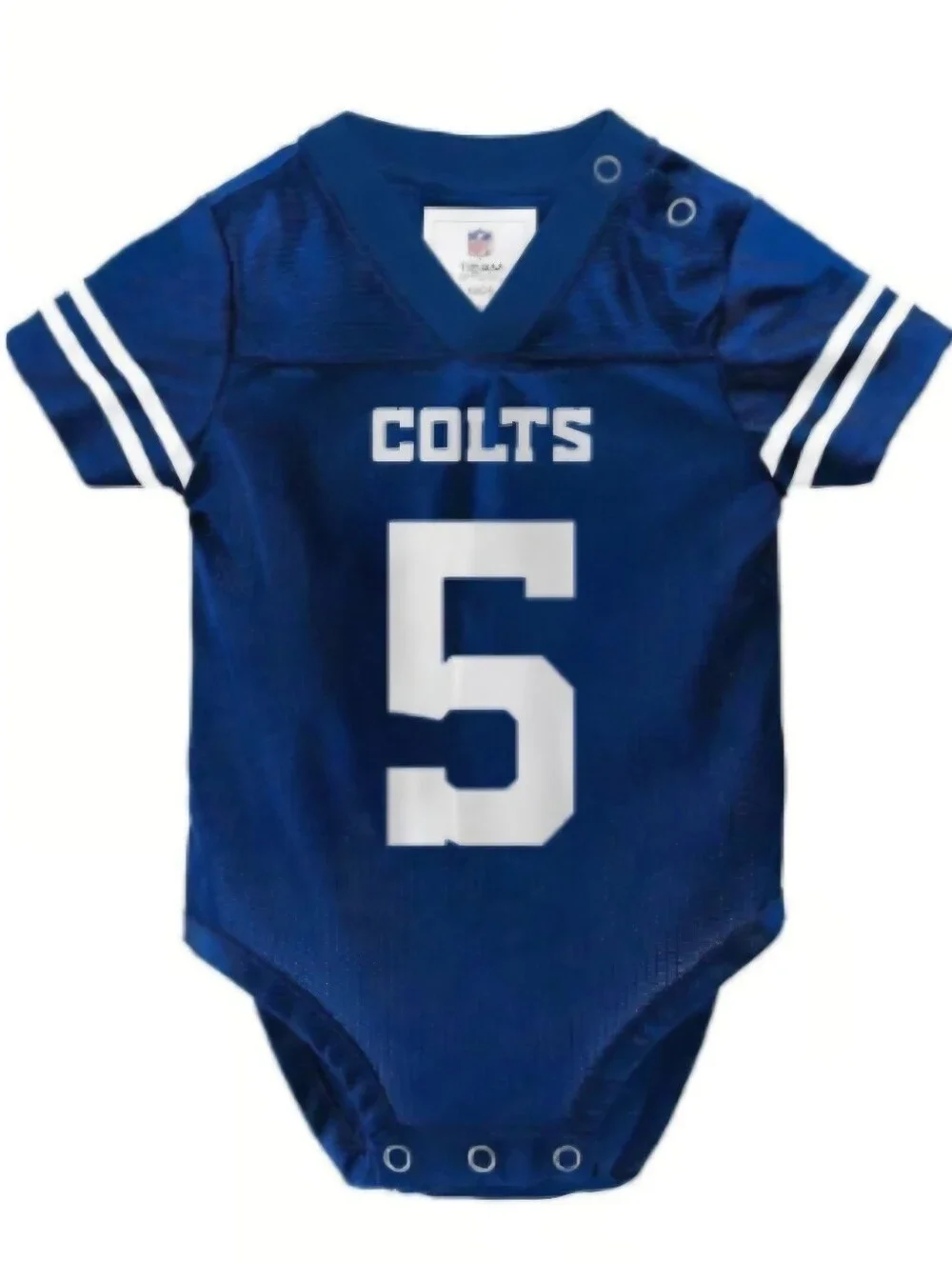 NFL Indianapolis Colts Richardson 5 One Piece Bodysuit Jersey Blue White 12 M